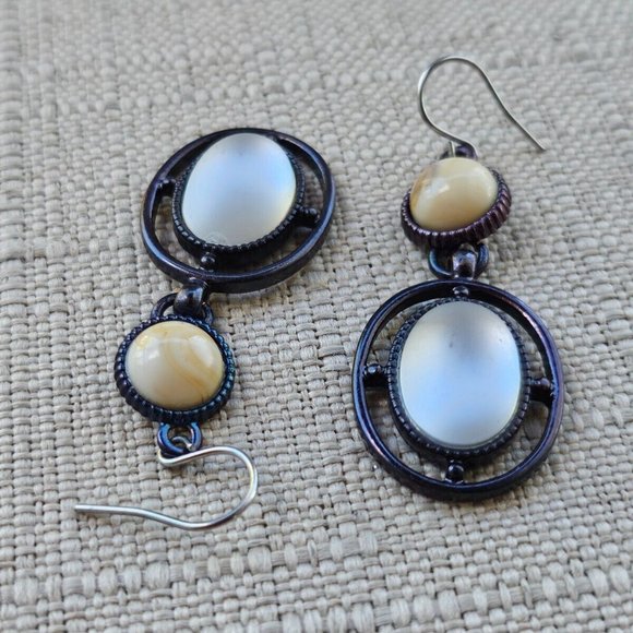 Liz Claiborne Women Earrings Faux Stone Fashion Ear Jewelry Drop Down Earrings - Picture 4 of 10